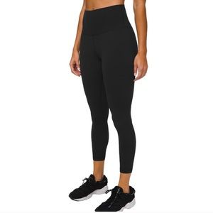 Black Crop Align Lululemon Leggings